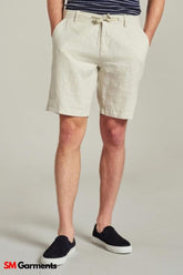 DSTREZZED Beach Heavy Linen Short - Smgarment's